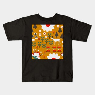 Winter woodland Kids T-Shirt